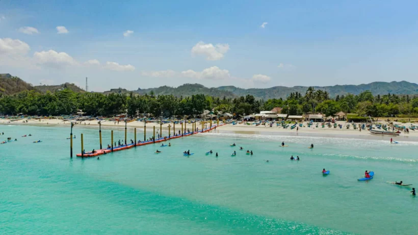 pantai terkenal di lombok