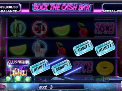Rock the Cash Bar Slot Demo