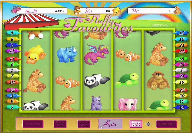 Fluffy Favourites Slots