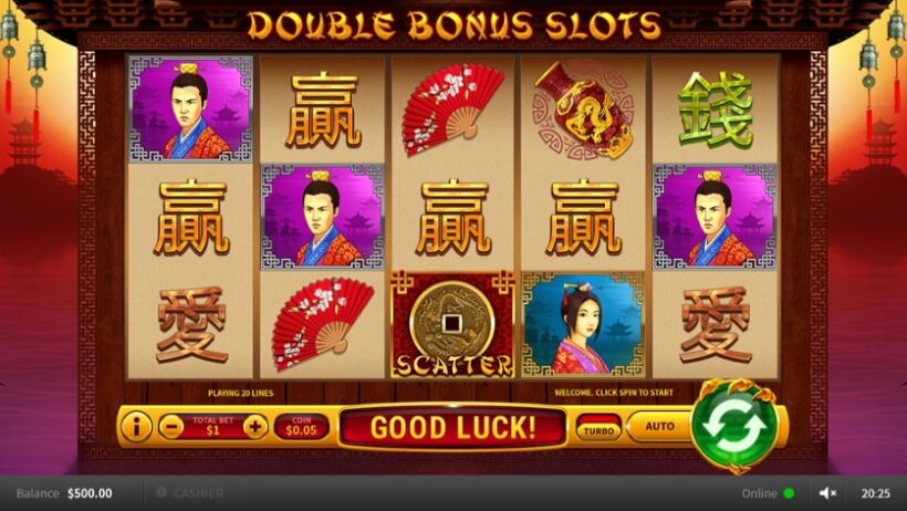 Double Bonus Slots Machine
