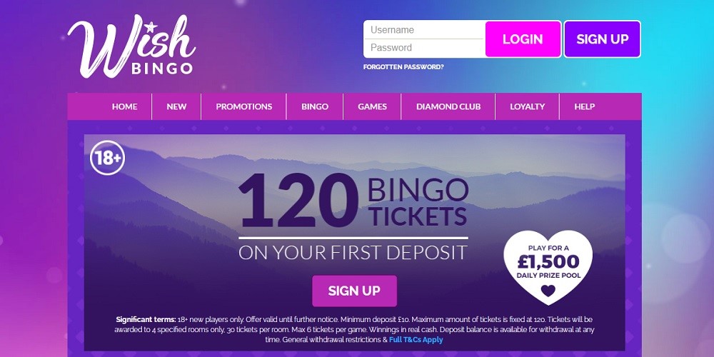 does bingo wish really pay